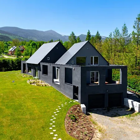 Wonder - Luksusowy Dom Casa Moderna Z Dwoma Tarasami W Cichej Okolicy Blisko Karpacza Lejlighed *